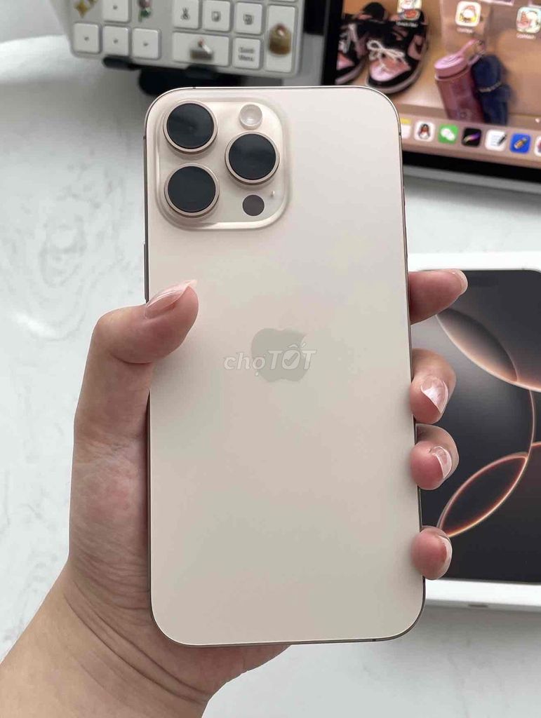 Apple iPhone 16 Pro Max Vàng quốc tế đang dùng. Mua bán Điện thoại tại Quận Phú Nhuận Tp Hồ Chí Minh được đăng bởi Mẫn Nghi hình 1
