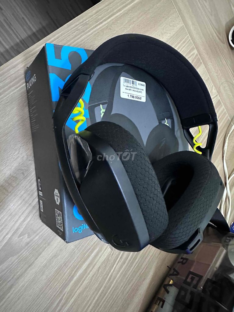 Tai nghe bluetooth lightspeed Logitech G435. Mua bán Tivi, Âm thanh tại Quận Liên Chiểu Đà Nẵng được đăng bởi Nguyễn Hoàng Long hình 1