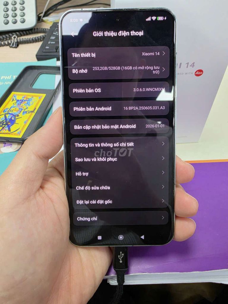 Xiaomi 14 16GB/512GB Xanh. Mua bán Điện thoại tại Thành phố Biên Hòa Đồng Nai được đăng bởi Toàn Nguyễn hình 1