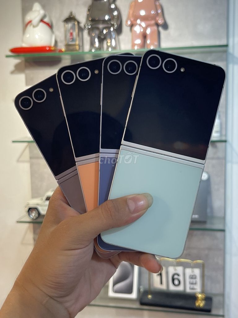 Samsung Z Flip 6 256Gb Xanh Mint. Mua bán Điện thoại tại Quận 3 Tp Hồ Chí Minh được đăng bởi Tuấn 2hand Store hình 1