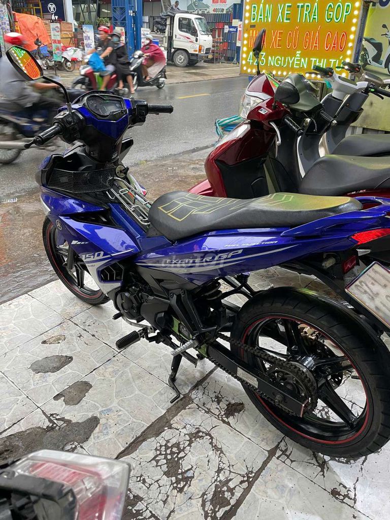 Ex 150 xanh GP. Mua bán Xe máy tại Quận Tân Phú Tp Hồ Chí Minh được đăng bởi Xe Máy Tiến Phát hình 5