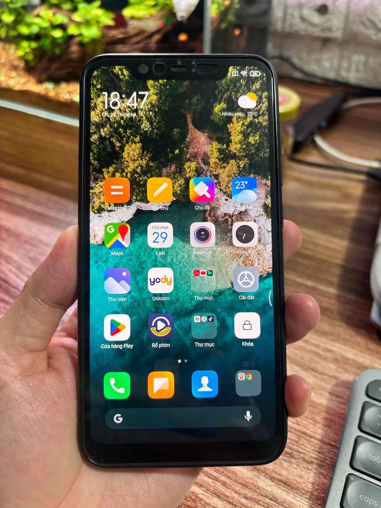 Xiaomi Mi8 64GB Xanh. Mua bán Điện thoại tại Thành phố Hải Dương Hải Dương được đăng bởi Phạm An hình 1