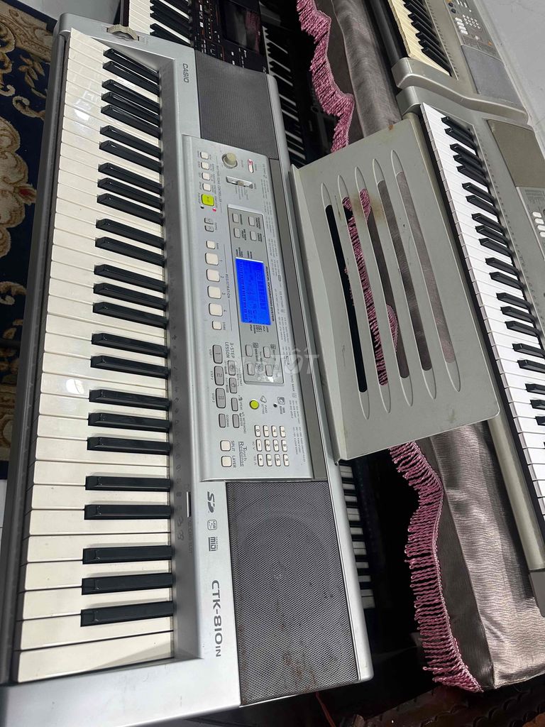 Đàn Organ Casio Ctk 810 in âm thanh hay đàn đẹp