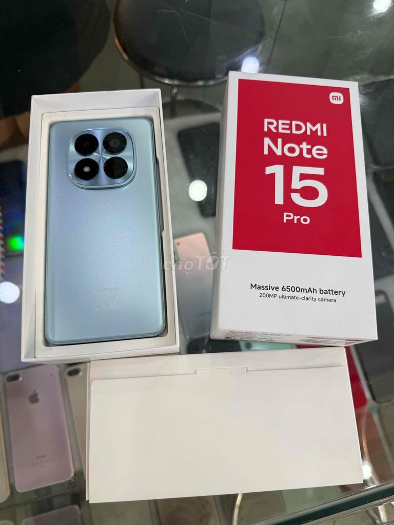 Xiaomi Redmi Note 15 Pro 256GB Xanh. Mua bán Điện thoại tại Quận Gò Vấp Tp Hồ Chí Minh được đăng bởi Kim Long Mobile hàng thanh lý hình 1