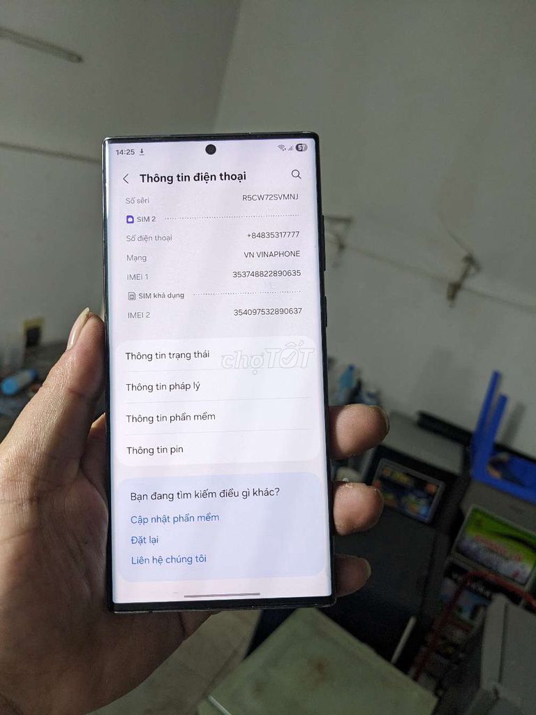 S22 Ultra ssvn 2 sim Zin nguyên bản. Mua bán Điện thoại tại Quận Hoàng Mai Hà Nội được đăng bởi Duc Pham hình 1
