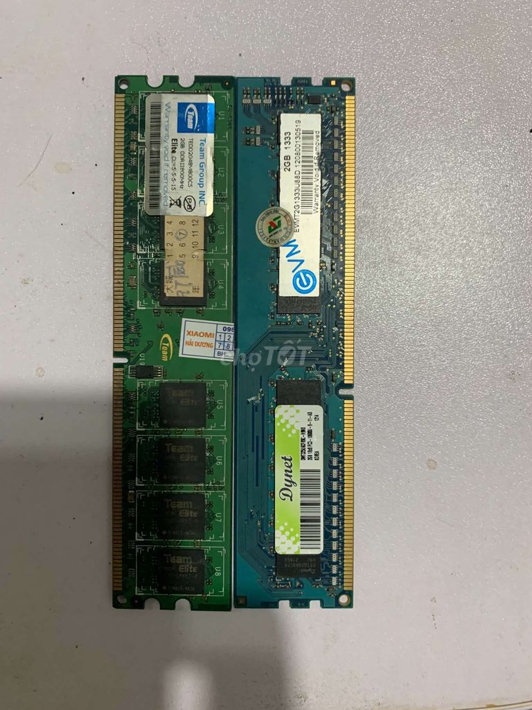 RAM Team Group GVM 2GB DDR2 DDR3. Mua bán Linh kiện (RAM, Card...) tại Thành phố Vinh Nghệ An được đăng bởi Lâm ! ! Xuân hình 1