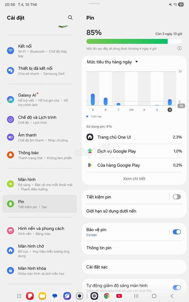 Samsung Galaxy Tab S11 128GB Xám. Mua bán Máy tính bảng tại Quận Thanh Xuân Hà Nội được đăng bởi nguyễn Khánh hình 1