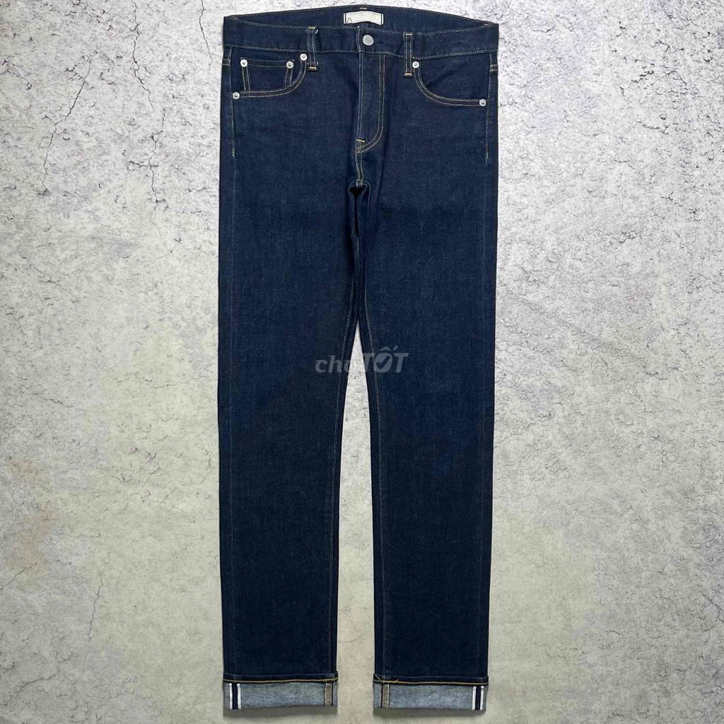 Quần jean nam Uniqlo Selvedge size 30. Mua bán Quần áo tại Quận Liên Chiểu Đà Nẵng được đăng bởi BoarVintage  hình 1
