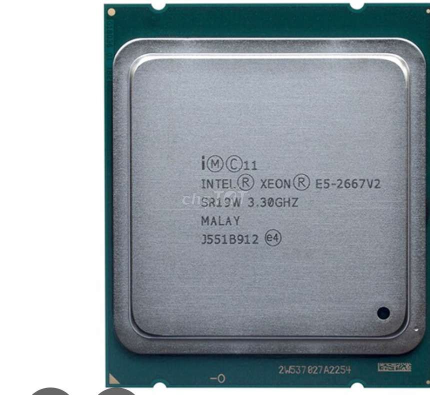 CPU Intel Xeon E5-2667 V2. Mua bán Linh kiện (RAM, Card...) tại Huyện Chợ Đồn Bắc Kạn được đăng bởi Phi Phi hình 1