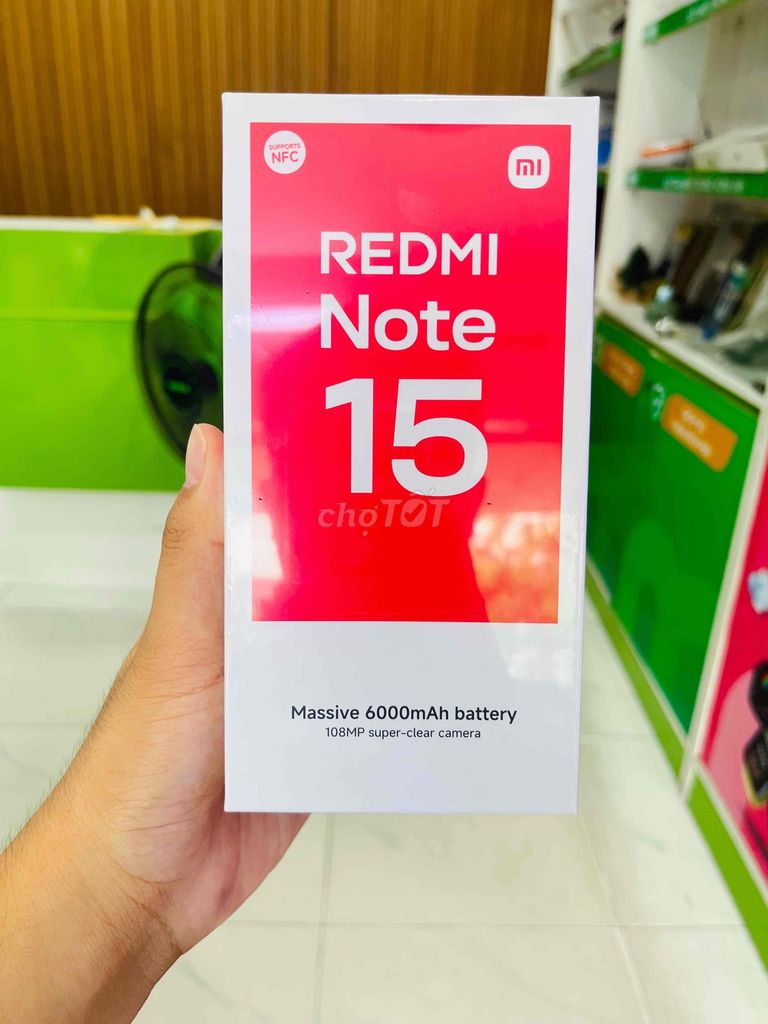 Xiaomi Redmi Note 15 4G 128GB Đen. Mua bán Điện thoại tại Quận Ngô Quyền Hải Phòng được đăng bởi lê thanh thuỷ hình 1