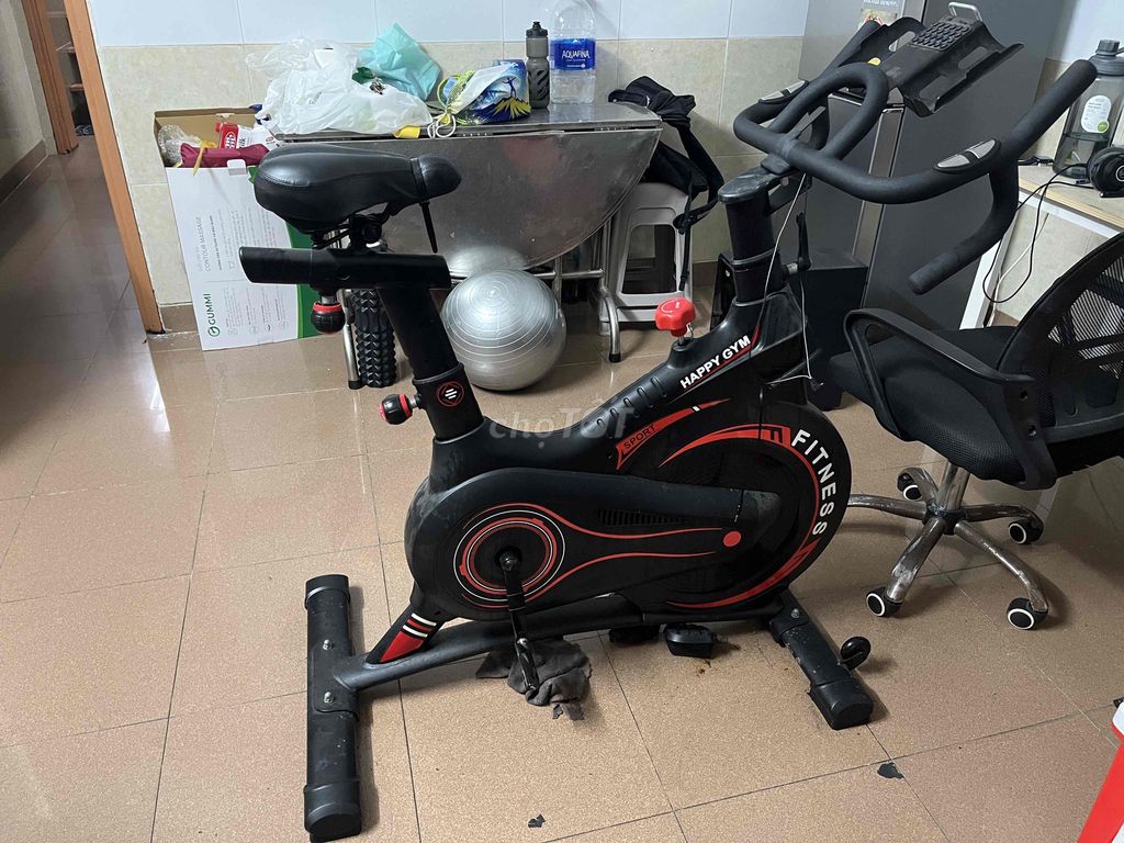Xe đạp tập Happy Gym Đen Đã qua sử dụng