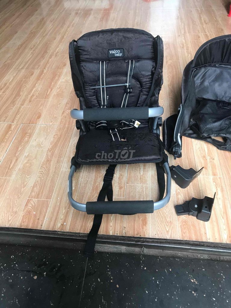 Ghế phụ xe đẩy Valco Baby Đen. Mua bán Mẹ và bé tại Quận Tân Phú Tp Hồ Chí Minh được đăng bởi Hạt Sáu hình 1