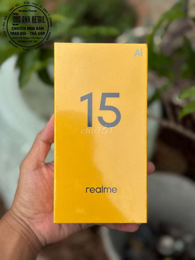 Realme 15 5G 256GB. Mua bán Điện thoại tại Thành phố Buôn Ma Thuột Đắk Lắk được đăng bởi Đức Anh Retail hình 1
