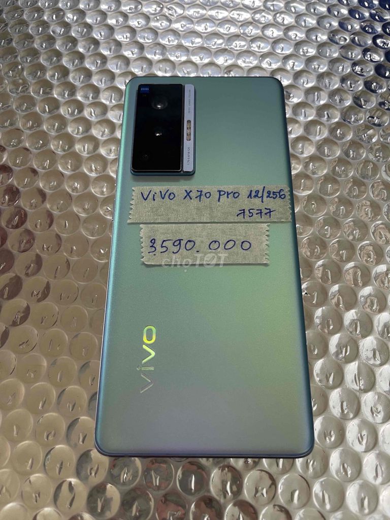 Vivo X70 Pro ram12/256gb xanh biển zin đẹp 99%. Mua bán Điện thoại tại Quận Ninh Kiều Cần Thơ được đăng bởi Cầm Đồ Anh Quý hình 1