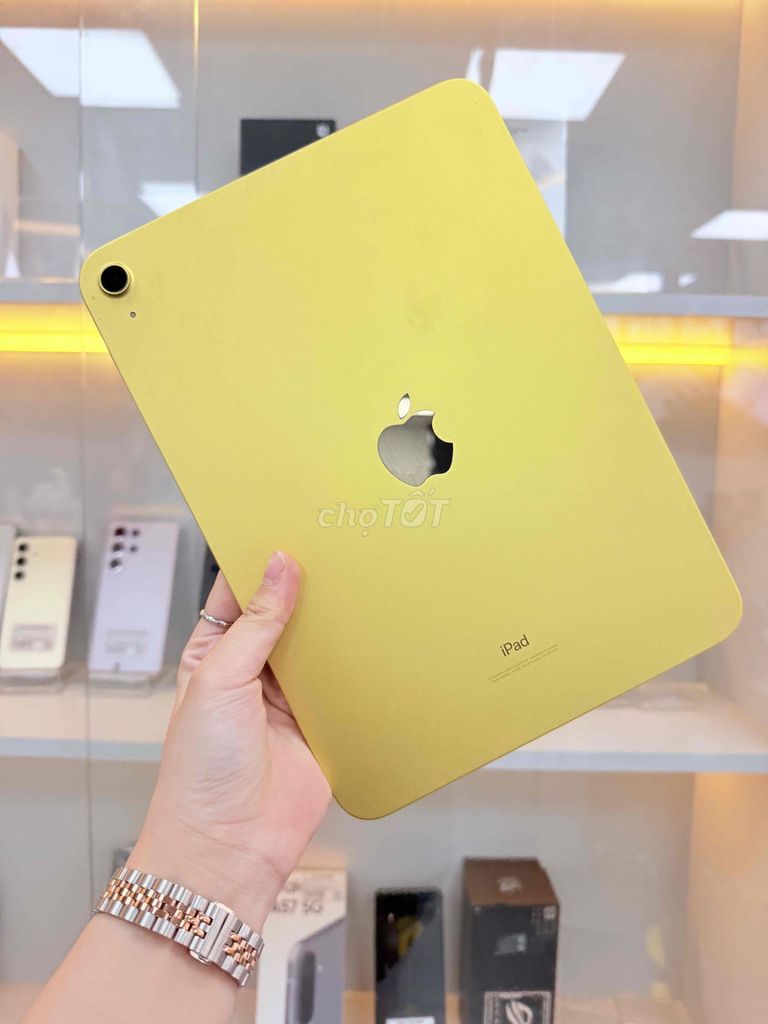 IPAD GEN 10-BẢN 64Gb-MÀU YELLOW-BẢN WIFI-ZIN QT. Mua bán Máy tính bảng tại Thành phố Biên Hòa Đồng Nai được đăng bởi Mobile Di Động Biên Hoà hình 1