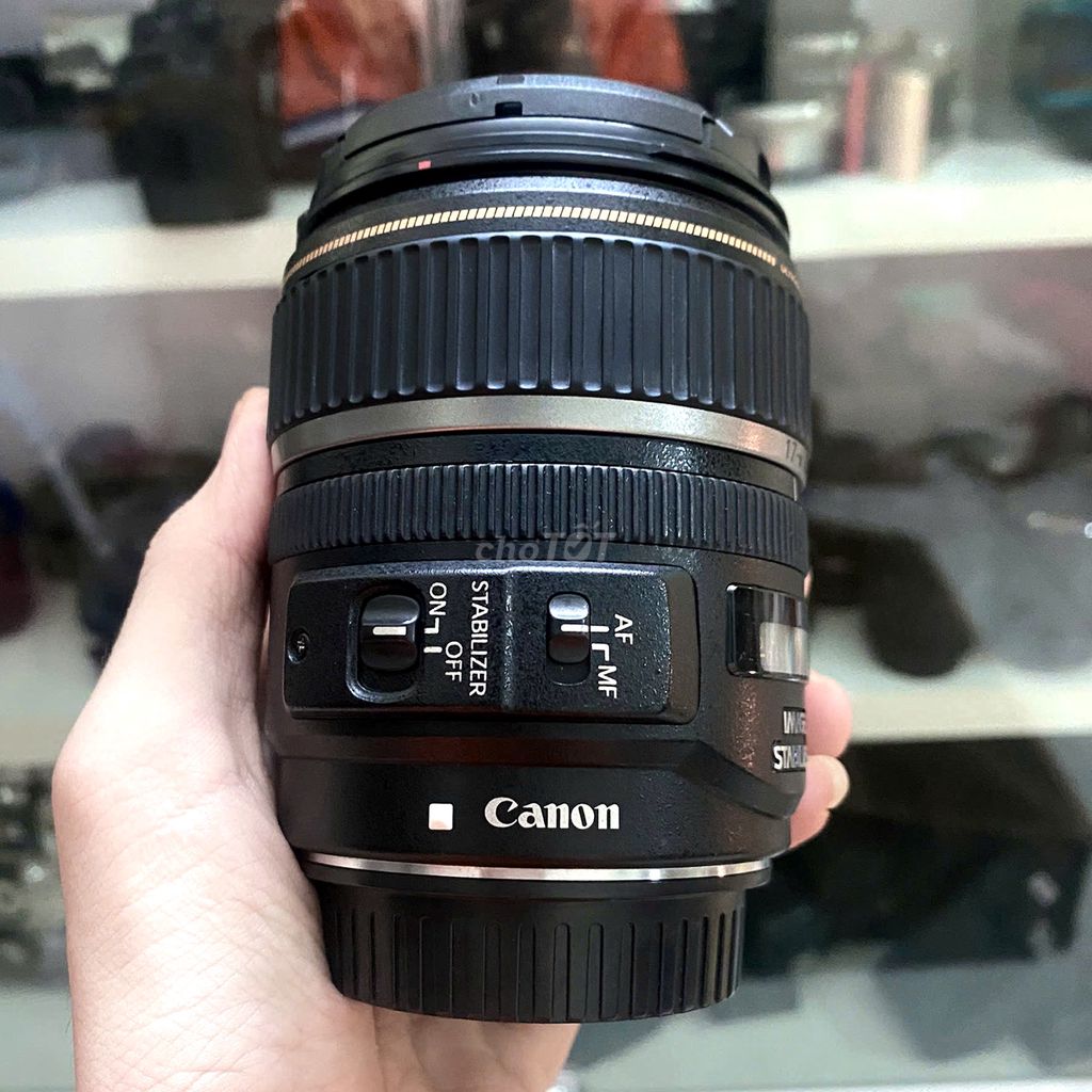 Ống kính Canon 17-85 IS USM Nhật Như mới. Mua bán Máy ảnh, Máy quay tại Quận Nam Từ Liêm Hà Nội được đăng bởi SON CAMERA hình 1