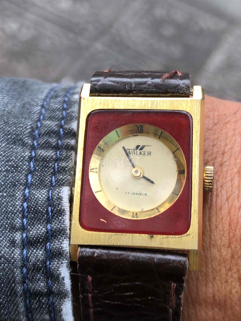 WALKER lòng chảo lên cót tay TANK. Mua bán Đồng hồ tại Quận 10 Tp Hồ Chí Minh được đăng bởi Antique unique GIAO LƯU SƯU TẦM hình 2