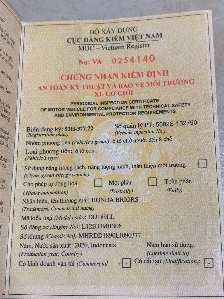 Honda Brio 2020 RS - 10200 km. Mua bán Ô tô tại Quận Bình Tân Tp Hồ Chí Minh được đăng bởi Kiệt Ngô hình 11