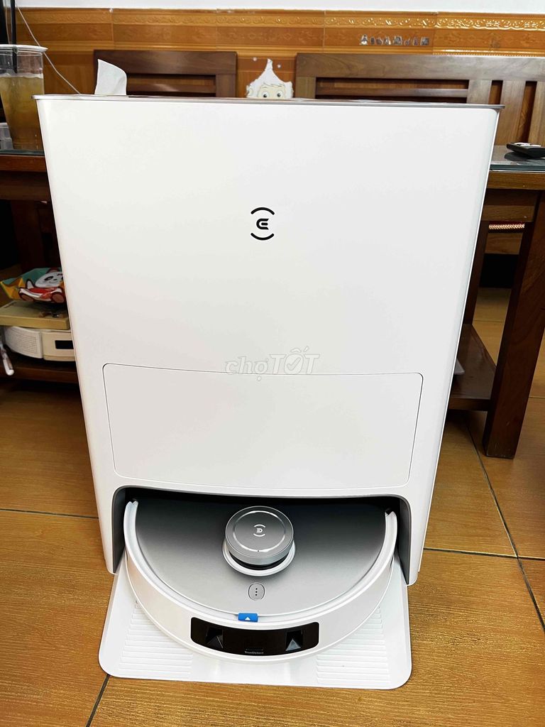 Robot hút bụi ECOVACS Trắng TỰ ĐỘNG. Mua bán Thiết bị vệ sinh, nhà tắm tại Quận Ngô Quyền Hải Phòng được đăng bởi Em Quyền hình 1