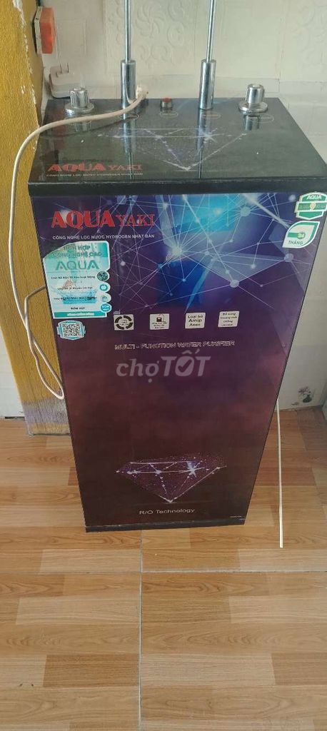 Máy lọc nước Aqua Yaki R/O Đen. Mua bán Bếp, lò, đồ điện nhà bếp tại Huyện Thạnh Trị Sóc Trăng được đăng bởi H H T hình 1