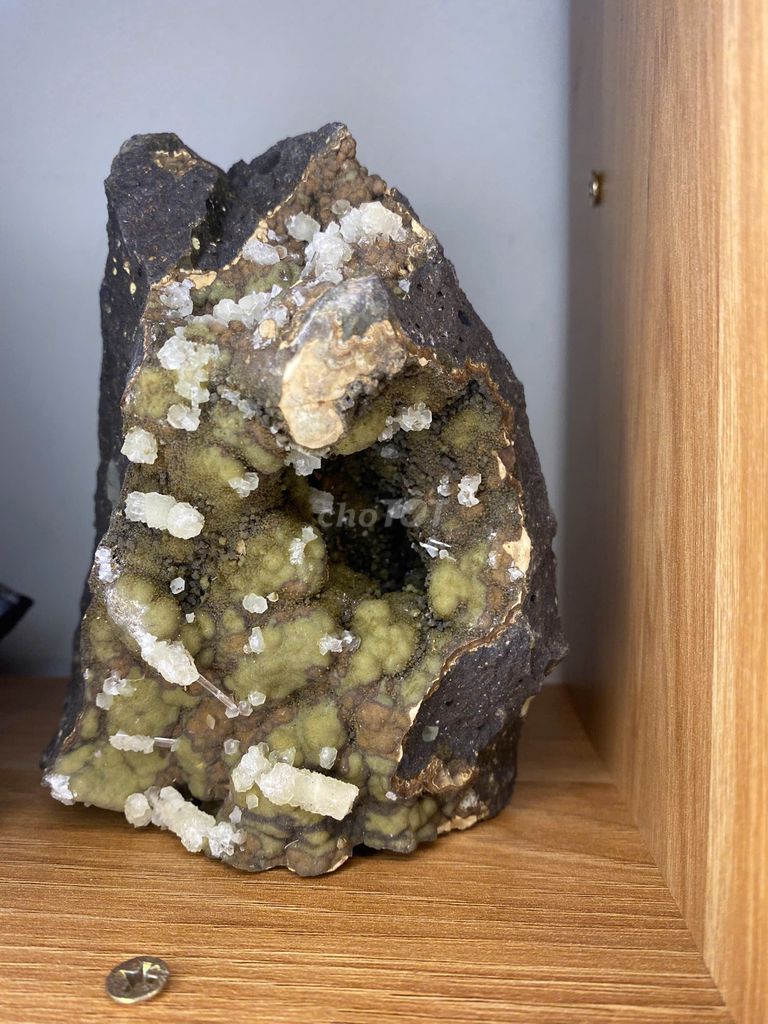 Đá phong thủy Đá cộng sinh siderite. Mua bán Đồ sưu tầm, đồ cổ tại Quận Bình Tân Tp Hồ Chí Minh được đăng bởi Daquytuanngoc12 hình 1