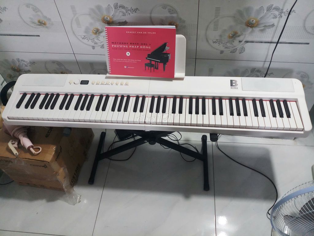 Đàn piano điện Bora BX40 Pro Trắng. Mua bán Nhạc cụ tại Thị xã Bến Cát Bình Dương được đăng bởi Bảo Bảo hình 1
