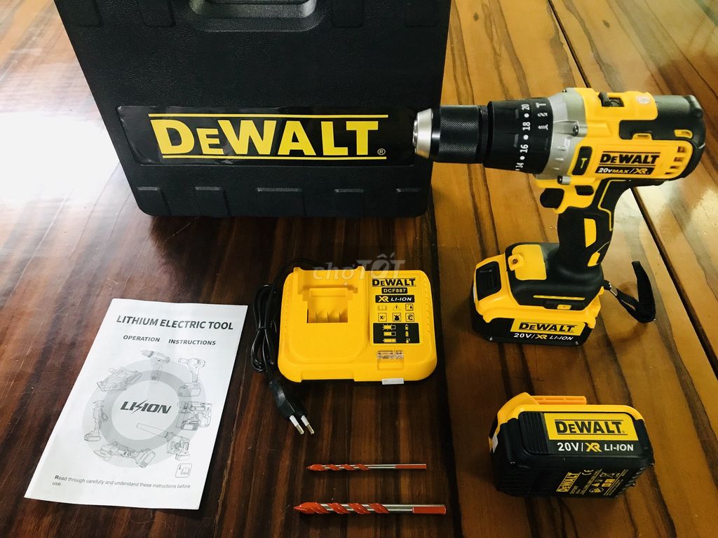 MÁY KHOAN PIN 20V DeWALT TỪ SIÊU MẠNH 3 CHỨC NĂNG. Mua bán Đồ chuyên dụng, Giống nuôi trồng tại Quận Bình Tân Tp Hồ Chí Minh được đăng bởi Mai Đình Trung hình 1