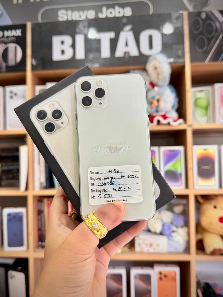 iPhone 11 Pro 64GB Trắng. Mua bán Điện thoại tại Thành phố Long Xuyên An Giang được đăng bởi Bi Táo Store hình 1
