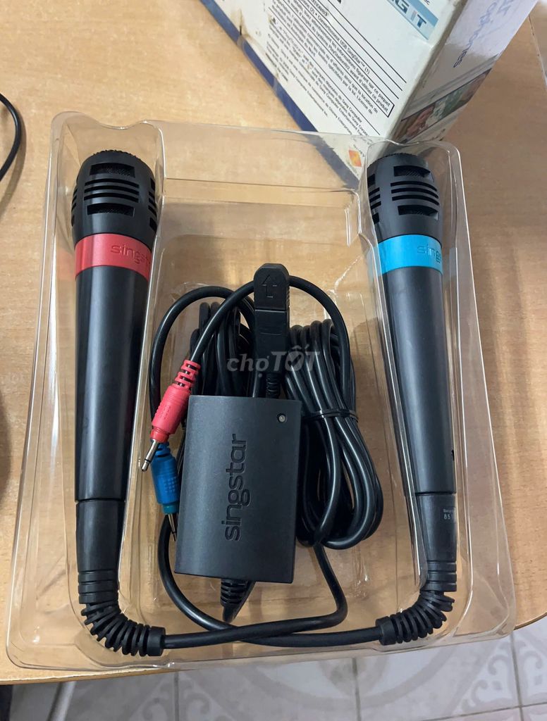 Microphone karaoke Singstar Đen. Mua bán Thiết bị chơi game tại Quận 3 Tp Hồ Chí Minh được đăng bởi Ngoc Dung hình 1