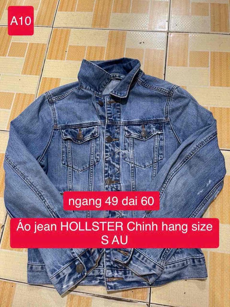 Áo khoác jean Hollister M Xanh. Mua bán Quần áo tại Quận 12 Tp Hồ Chí Minh được đăng bởi HT 86 hình 1