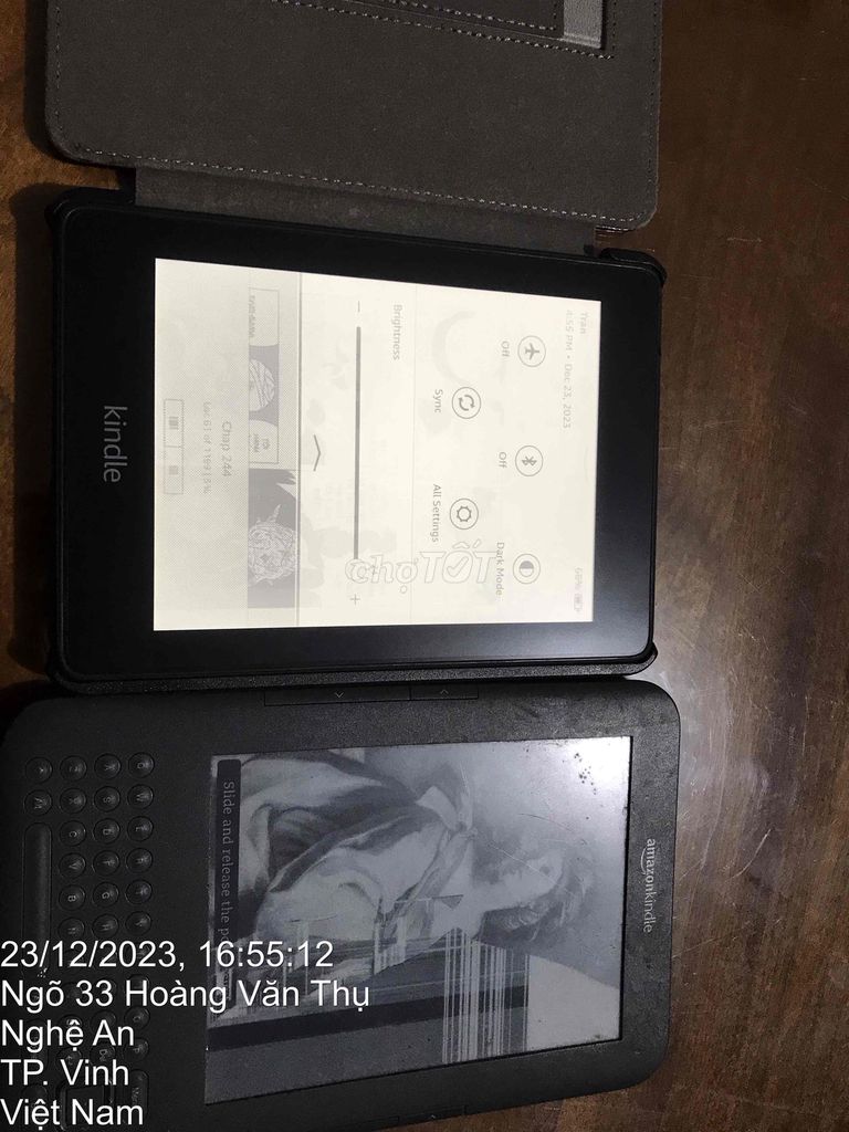 Cặp máy Kindle PPW4 và K3
