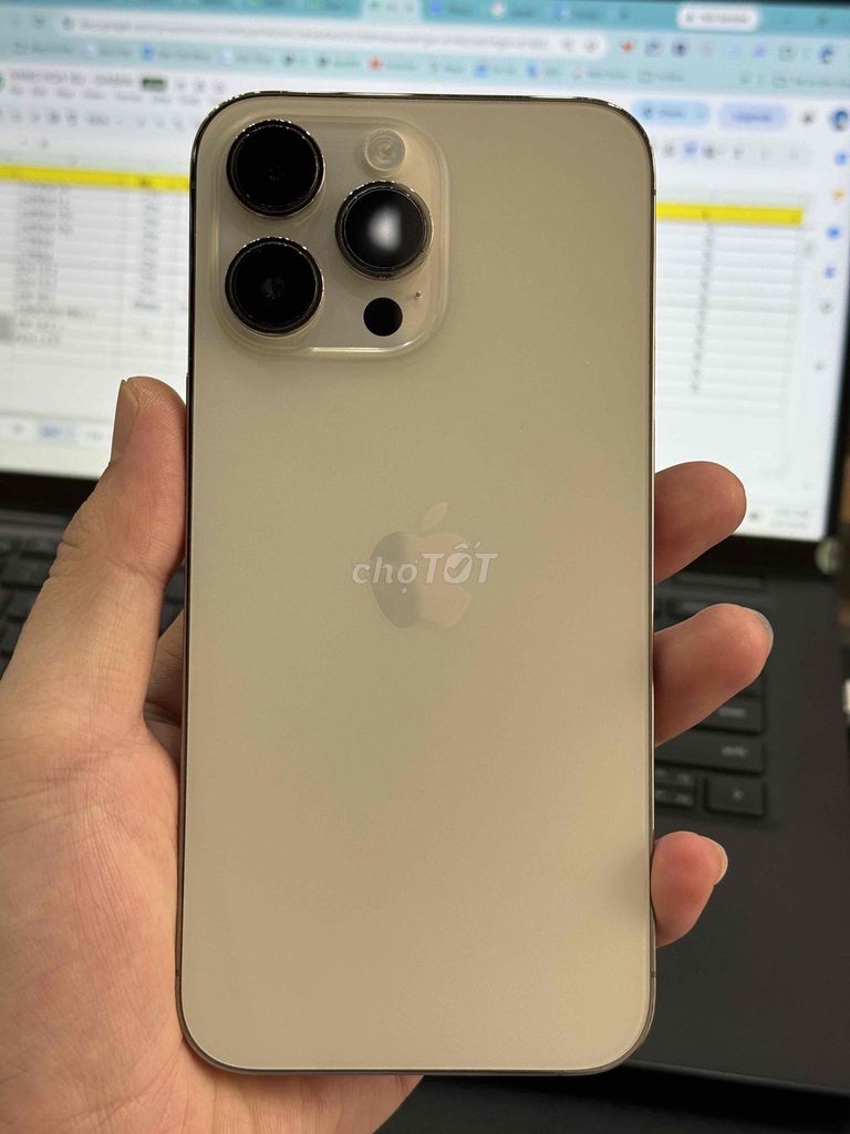 iPhone 14 Pro Max 256GB Vàng máy đẹp. Mua bán Điện thoại tại Thành phố Buôn Ma Thuột Đắk Lắk được đăng bởi Nguyễn Hoàng hình 1