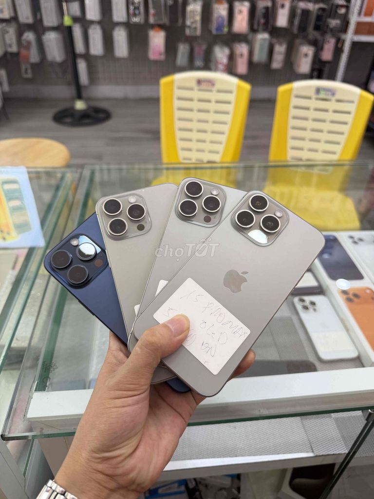 Apple iPhone 15 Pro Max 512gb Quốc tế Như mới. Mua bán Điện thoại tại Quận Hải Châu Đà Nẵng được đăng bởi Hoàng Táo 273 Nguyễn Hoàng Đà Nẵng hình 1