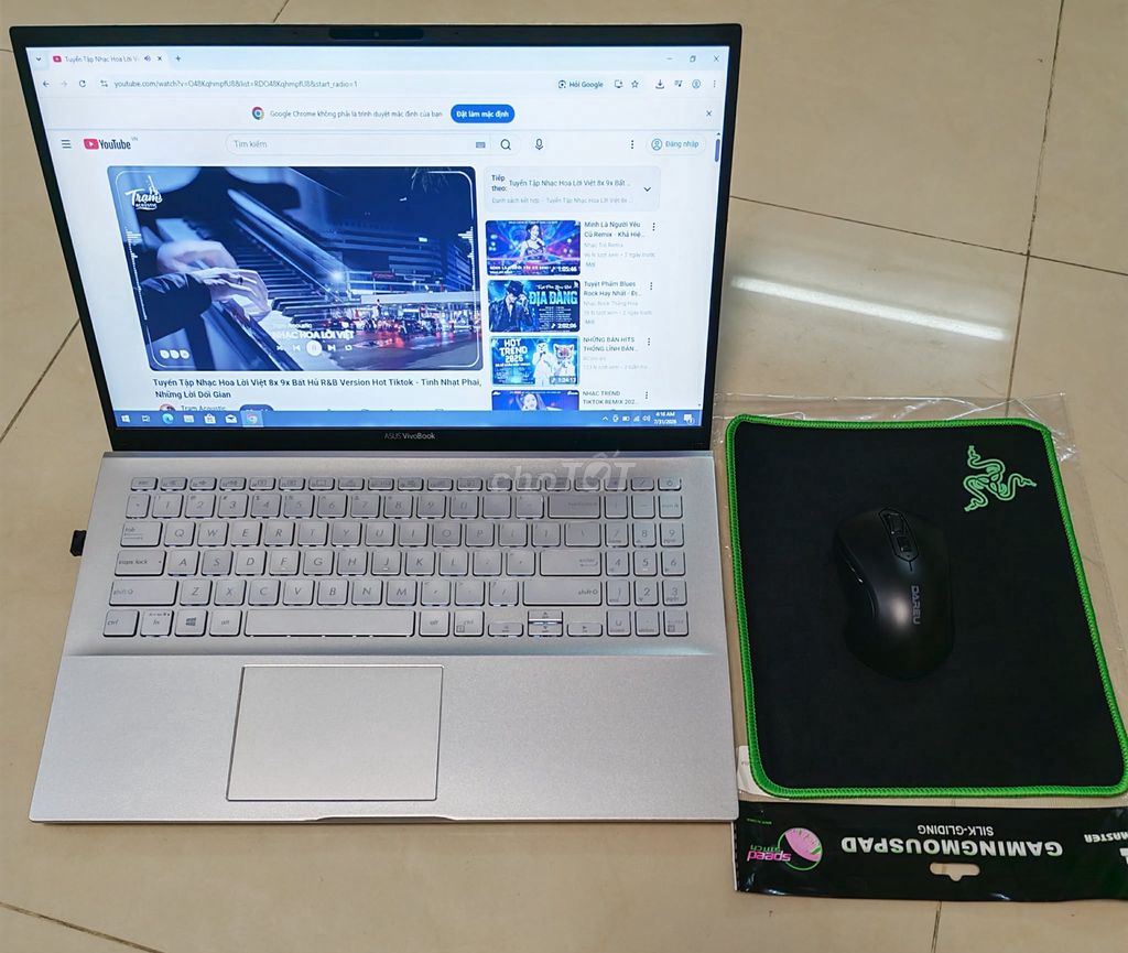 Asus VivoBook i5-8265U 12GB/512GB Bạc. Mua bán Laptop tại Quận Ngũ Hành Sơn Đà Nẵng được đăng bởi Tên chưa cung cấp hình 1