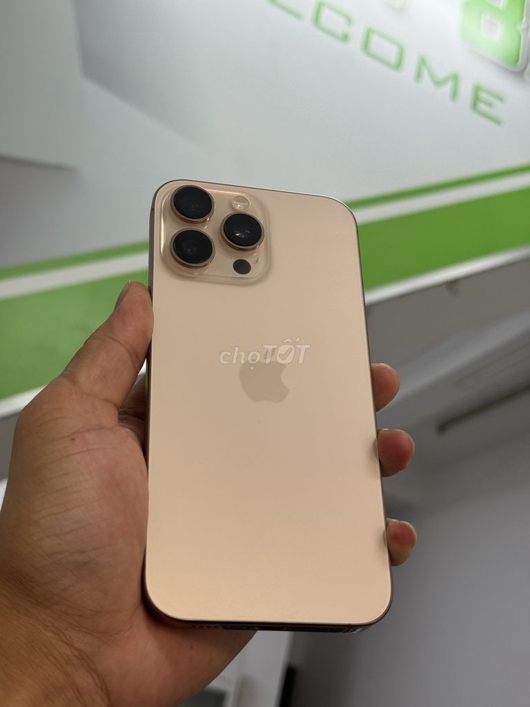 Apple iPhone 16 Pro Max 512GB Vàng. Mua bán Điện thoại tại Thành phố Buôn Ma Thuột Đắk Lắk được đăng bởi Cầm Đồ PHÚT 89  hình 1