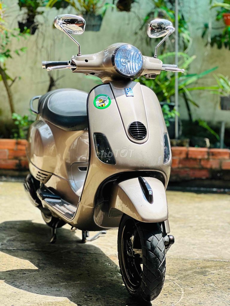 Vespa Lx 125cc  Vàng TFT Sporty đẹp full Chính Chủ