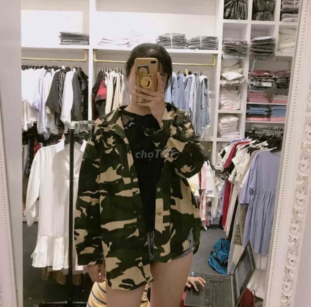 Áo khoác nữ rằn ri. Mua bán Quần áo tại Thị xã La Gi Bình Thuận được đăng bởi Anh Đào hình 1