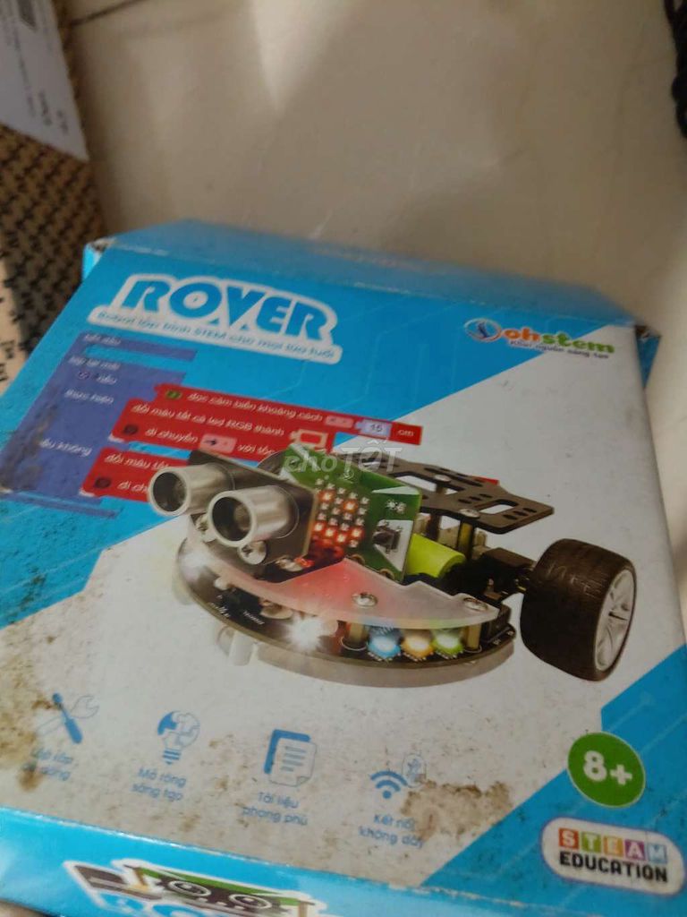 Robot giáo dục Ohstem Rover 8+. Mua bán Sở thích khác tại Quận Tân Phú Tp Hồ Chí Minh được đăng bởi Đỗ Quang Hoà hình 1