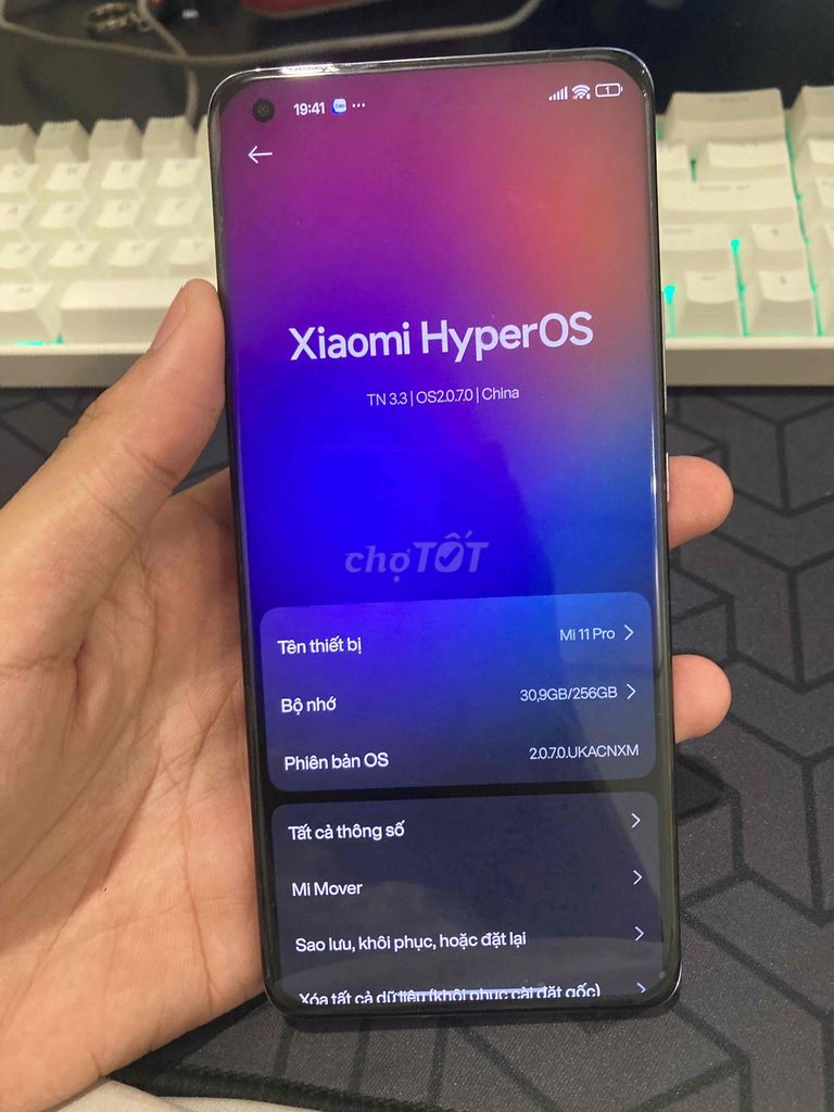 Xiaomi 11 Pro 256GB Bạc. Mua bán Điện thoại tại Thành phố Thủ Đức Tp Hồ Chí Minh được đăng bởi doremonzu2 hình 1