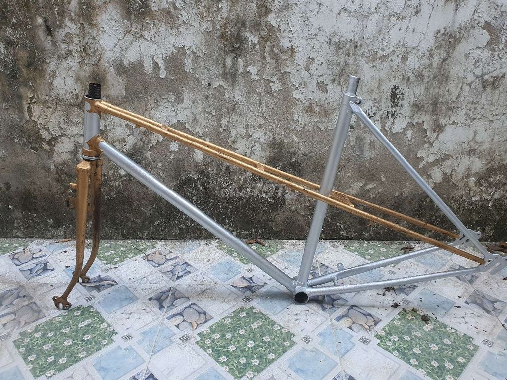 Khung sườn xe đạp phối 2 màu. Mua bán Xe đạp tại Thành phố Cao Lãnh Đồng Tháp được đăng bởi Trung Ngô hình 3