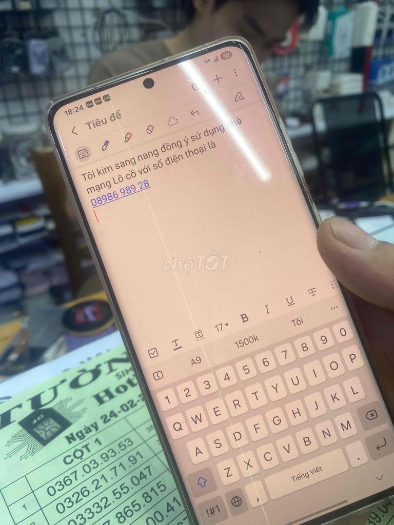 Điện thoại Samsung. Mua bán Điện thoại tại Thành phố Thuận An Bình Dương được đăng bởi Kim Nang hình 1