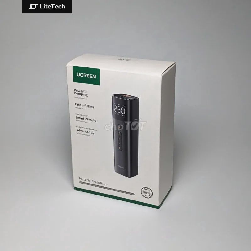 Máy bơm hơi ô tô di động UGREEN 12V - 150PSI. Mua bán Đồ chuyên dụng, Giống nuôi trồng tại Quận 3 Tp Hồ Chí Minh được đăng bởi LiteTech Store hình 1