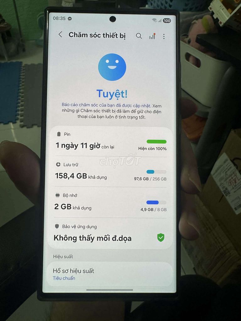 Samsung S23 Ultra 256GB Xám VN/A. Mua bán Điện thoại tại Huyện Yên Phong Bắc Ninh được đăng bởi Nam hình 1