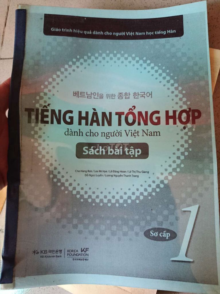 Sách Tiếng Hàn Tổng Hợp. Mua bán Sách tại Quận Bình Thạnh Tp Hồ Chí Minh được đăng bởi Phương Thanh hình 1