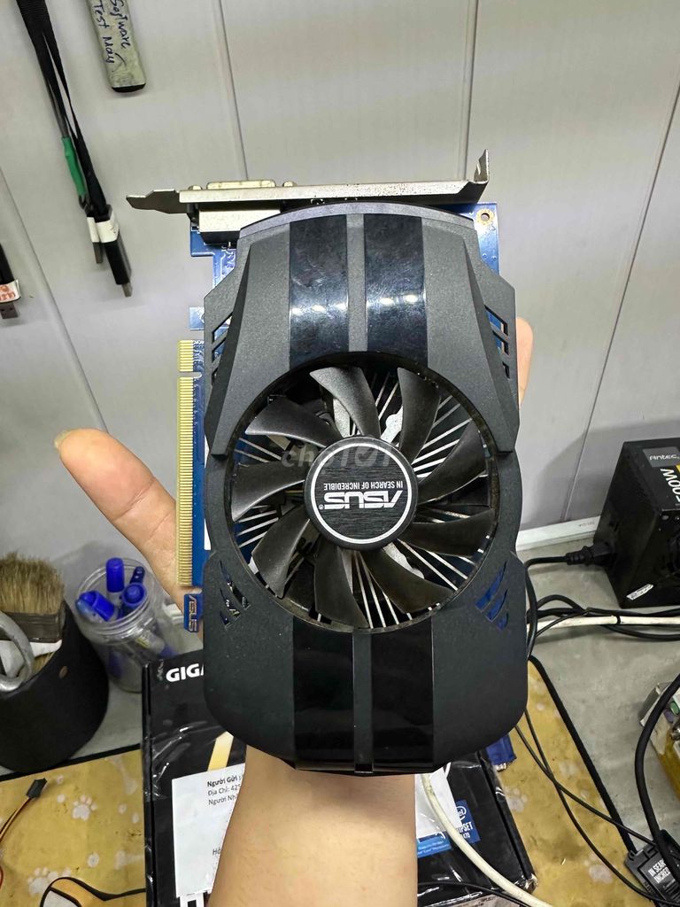Card đồ họa Asus GTX 1030 2G 1F Đen. Mua bán Linh kiện (RAM, Card...) tại Thị xã La Gi Bình Thuận được đăng bởi Hải Phạm hình 1