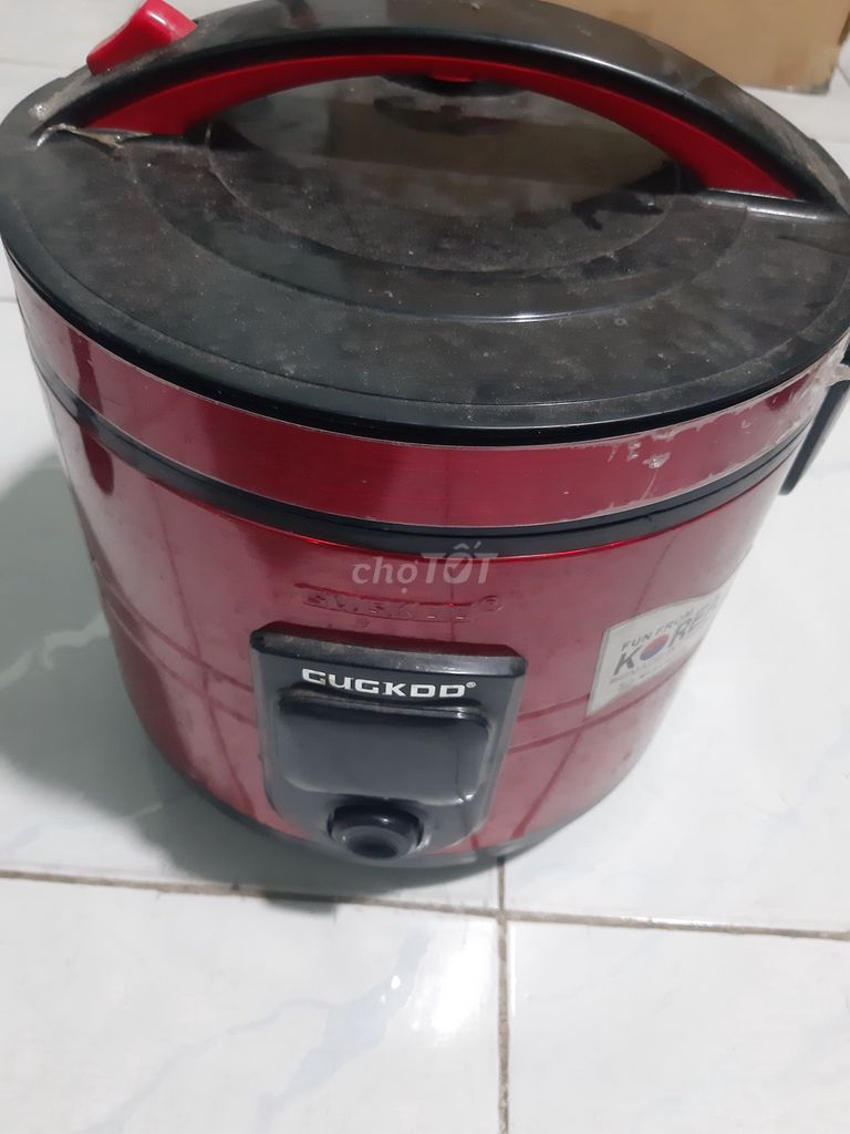 Nồi cơm điện Cuckoo 1.8 lít Đỏ. Mua bán Bếp, lò, đồ điện nhà bếp tại Thành phố Dĩ An Bình Dương được đăng bởi Minh hình 1