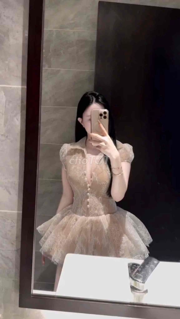 Đầm nữ vải ren size S. Mua bán Quần áo tại Huyện Châu Đức Bà Rịa - Vũng Tàu được đăng bởi Phượng Khánh hình 1