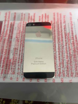 iPhone 5 Bạc vỏ độ 32GB