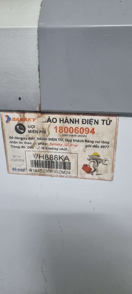 Tủ đông kính lùa sanaky VH888KA