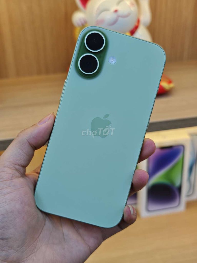 Apple iPhone 17 256GB Xanh mát cha 98%. Mua bán Điện thoại tại Quận Lê Chân Hải Phòng được đăng bởi 444 Tô Hiệu OK Mobile HP hình 1